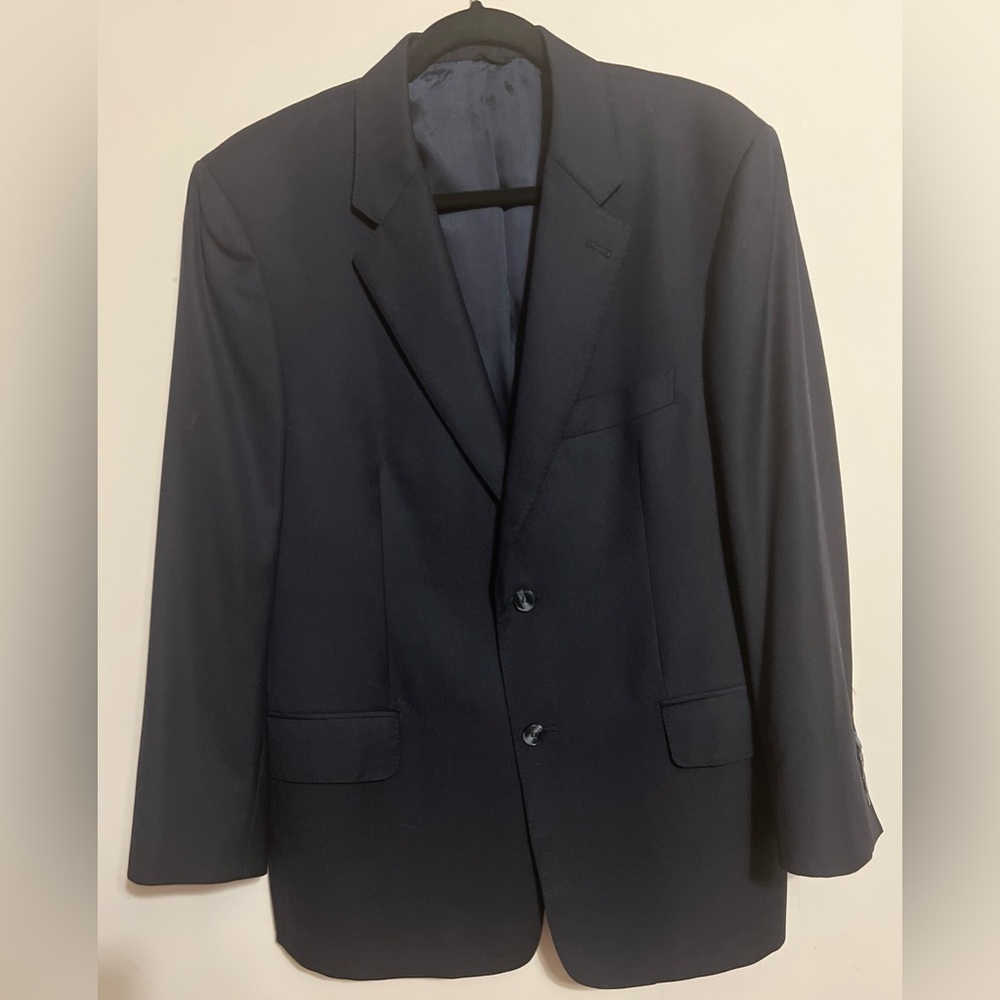 Sam Abouhassan Classic Black Men's Blazer
